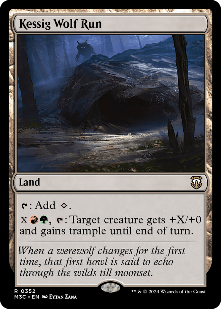 Kessig Wolf Run (M3C-352)  - Modern Horizons 3 Commander