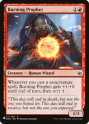 Burning Prophet (LIST-WAR-117)  - The List