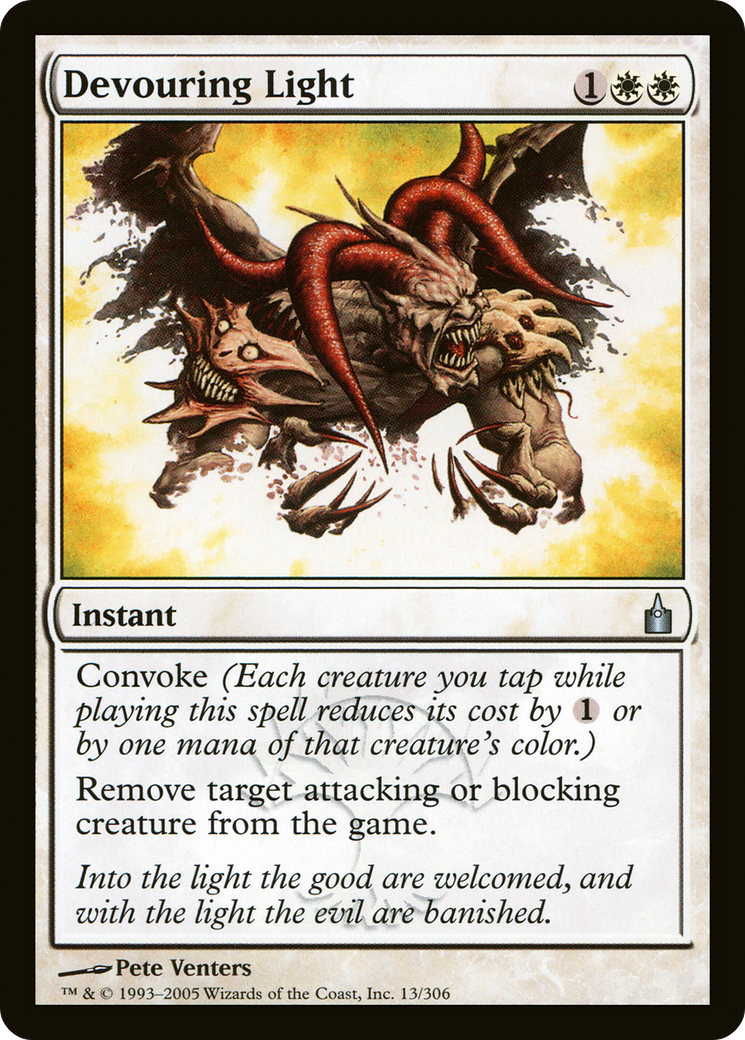 Devouring Light (RAV-013)  - Ravnica: City of Guilds