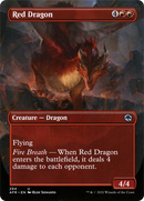 Red Dragon (Borderless) (AFR-294)  - Adventures in the Forgotten Realms (Borderless)