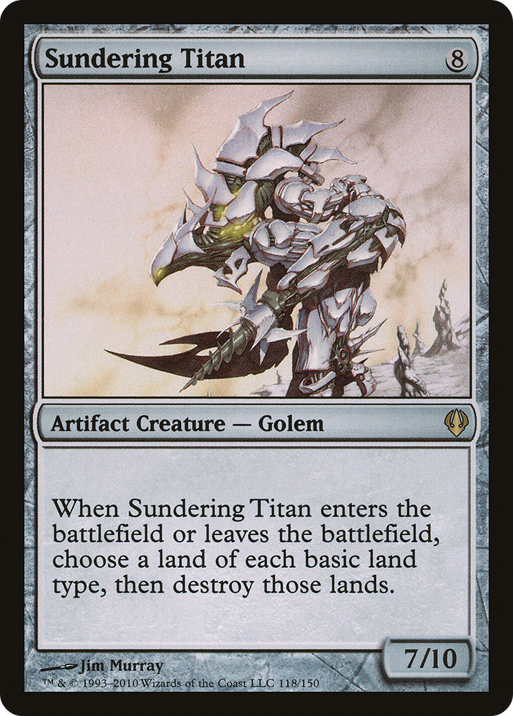Sundering Titan (ARC-118)  - Archenemy