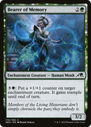 Bearer of Memory (NEO-174)  Foil - Kamigawa: Neon Dynasty: (enchantment)