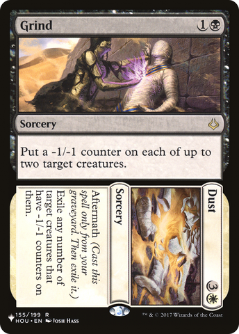 Grind // Dust (LIST-HOU-155)  - The List