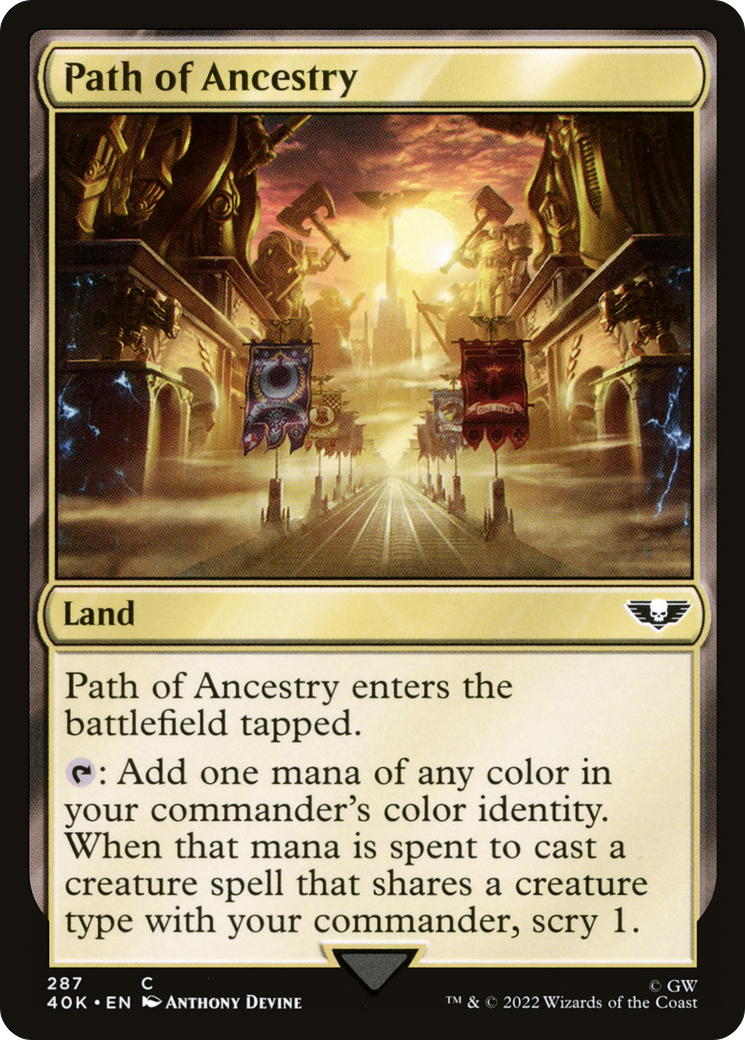 Path of Ancestry (40K-287)  - Warhammer 40,000 Commander