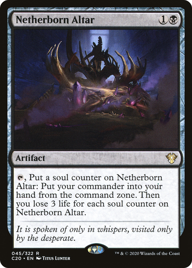 Netherborn Altar (C20-045)  - Commander 2020