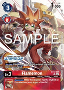 Flamemon (Ultimate Cup 2024) (BT12-009) - Across Time Foil
