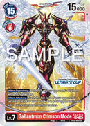 Gallantmon Crimson Mode (Ultimate Cup 2024) (EX2-073) - Digital Hazard Foil