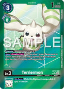 Terriermon (Advanced Deck Set Double Typhoon Secret Pack) (ST17-02) - Starter Deck 17: Double Typhoon Advanced Deck Set Foil
