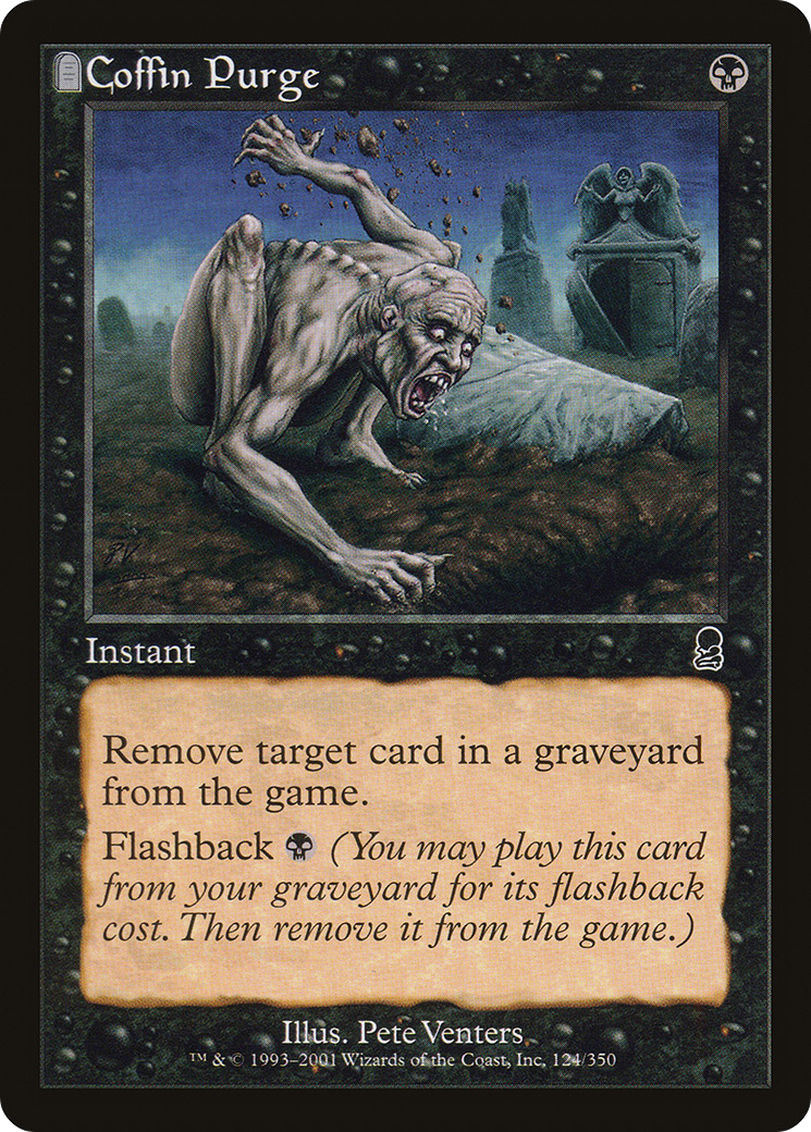 Coffin Purge (ODY-124)  Foil - Odyssey: (tombstone)