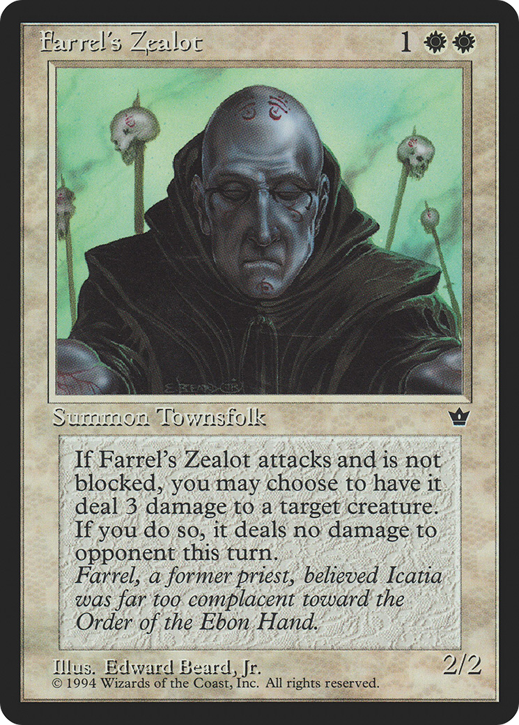 Farrel's Zealot (Beard) (FEM-03C) - Fallen Empires
