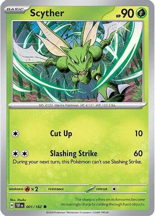 Scyther 001/162  SV05 Temporal Forces