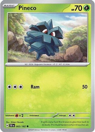 Pineco 002/162  SV05 Temporal Forces