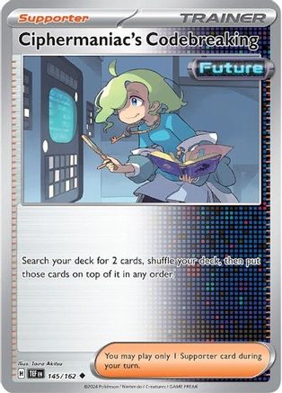 Ciphermaniac's Codebreaking 145/162  SV05 Temporal Forces