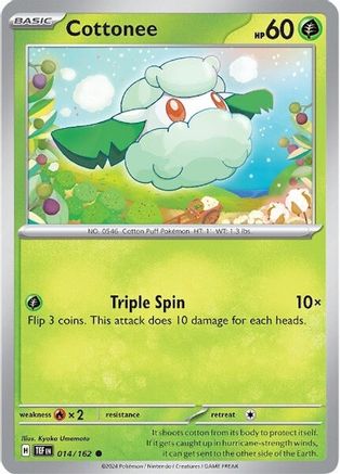 Cottonee 014/162  SV05 Temporal Forces