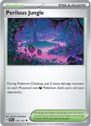 Perilous Jungle 156/162 - Reverse Holofoil SV05 Temporal Forces