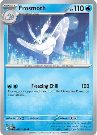 Frosmoth 046/162 - Reverse Holofoil SV05 Temporal Forces