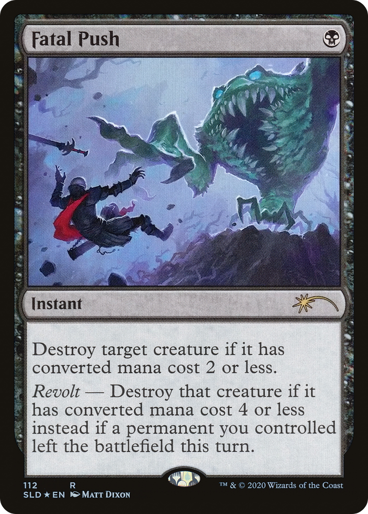 Fatal Push (SLD-112)  Foil - Secret Lair Drop