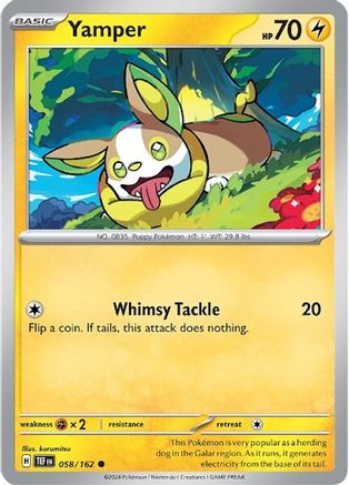Yamper 058/162  SV05 Temporal Forces