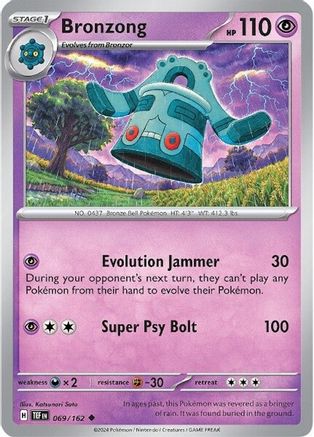 Bronzong 069  SV05 Temporal Forces
