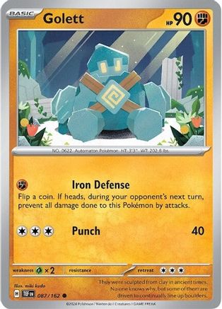 Golett 087 - Reverse Holofoil SV05 Temporal Forces