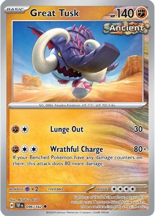 Great Tusk 096/162  SV05 Temporal Forces