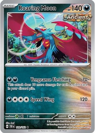 Roaring Moon 109 - Holofoil SV05 Temporal Forces