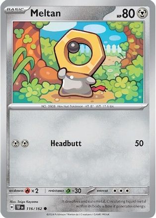 Meltan 116/162  SV05 Temporal Forces