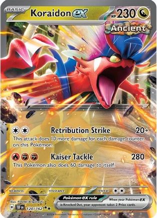 Koraidon ex 120/162 - Holofoil SV05 Temporal Forces