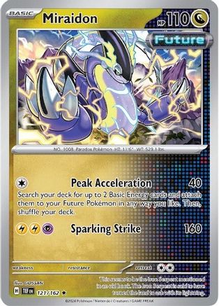 Miraidon 121/162 - Reverse Holofoil SV05 Temporal Forces