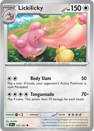 Lickilicky 125  SV05 Temporal Forces