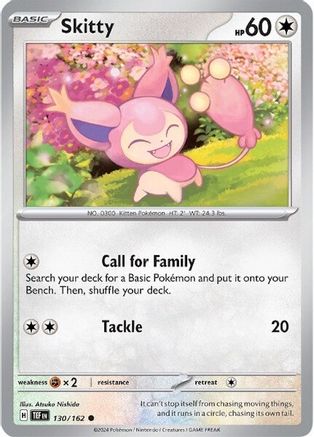 Skitty 130  SV05 Temporal Forces