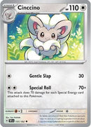 Cinccino 137/162 - Reverse Holofoil SV05 Temporal Forces