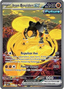 Iron Boulder ex 207/162  - Holofoil SV05 Temporal Forces - Special Illustration Rare