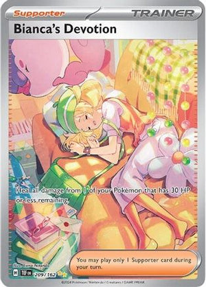 Bianca's Devotion 209/162  - Holofoil SV05 Temporal Forces - Special Illustration Rare