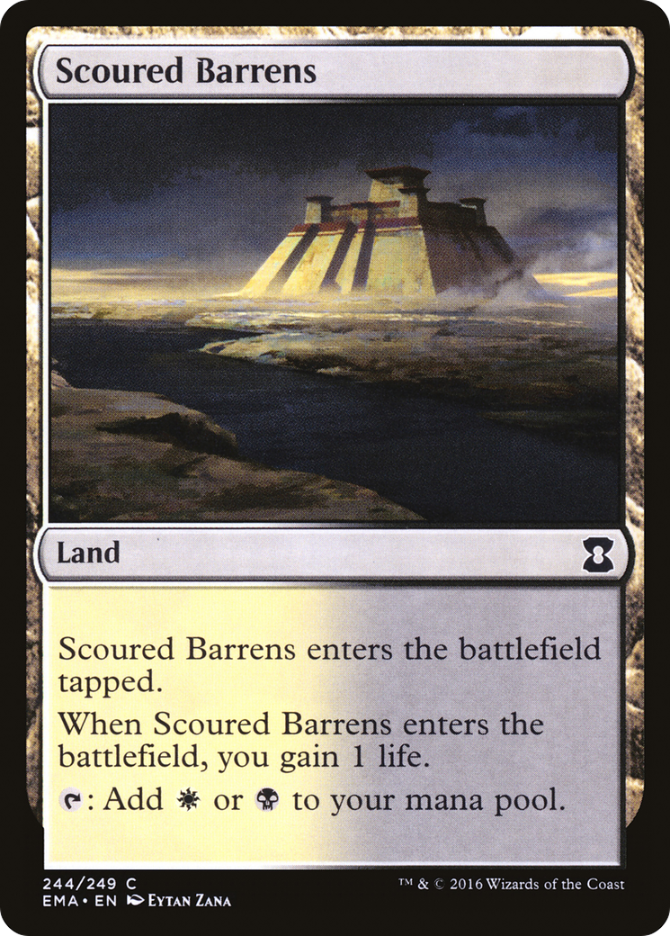 Scoured Barrens (EMA-244)  - Eternal Masters
