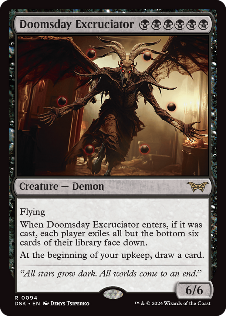 Doomsday Excruciator (DSK-094)  - Duskmourn: House of Horror