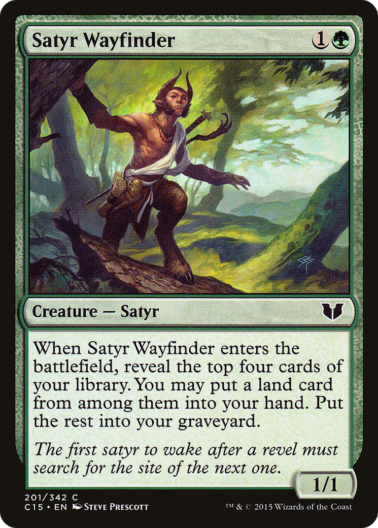 Satyr Wayfinder (C15-201)  - Commander 2015