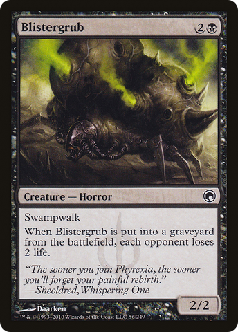 Blistergrub (SOM-056)  - Scars of Mirrodin