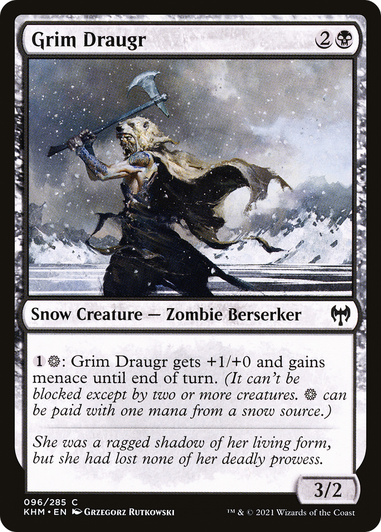 Grim Draugr (KHM-096)  - Kaldheim