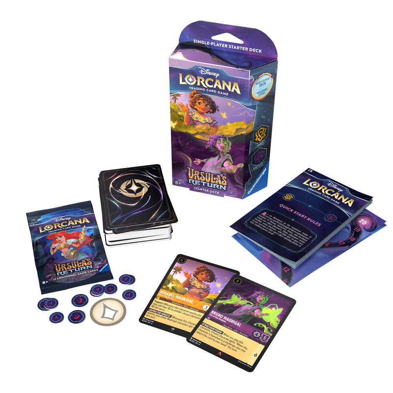 Disney Lorcana - Ursula's Return - Starter Deck (Amber & Amethyst)