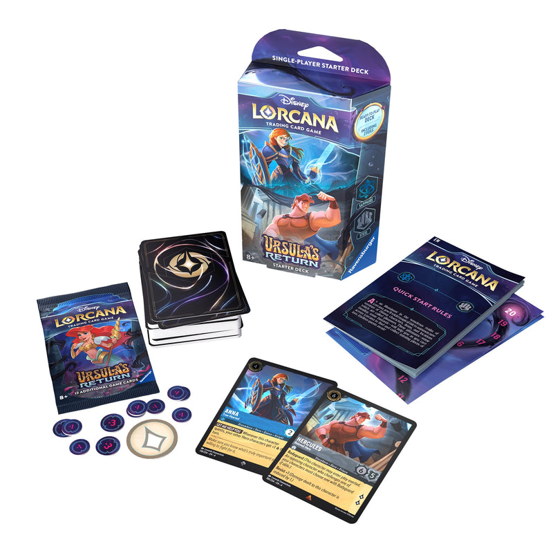 Disney Lorcana - Ursula's Return - Starter Deck (Sapphire & Steel)