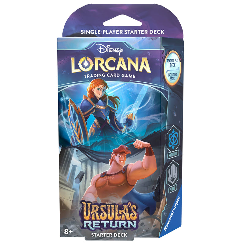 Disney Lorcana - Ursula's Return - Starter Deck (Sapphire & Steel)