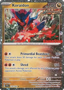 Koraidon (Gamestop Promo) 119/162  - Reverse Holofoil Miscellaneous Cards & Products - Promo