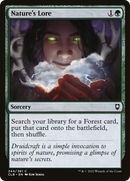 Nature's Lore (CLB-244) - Commander Legends: Battle for Baldur's Gate