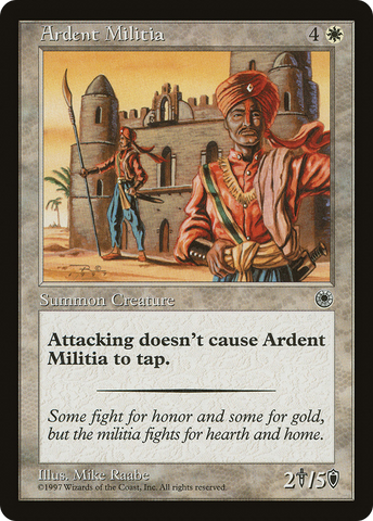 Ardent Militia (POR-)  - Portal