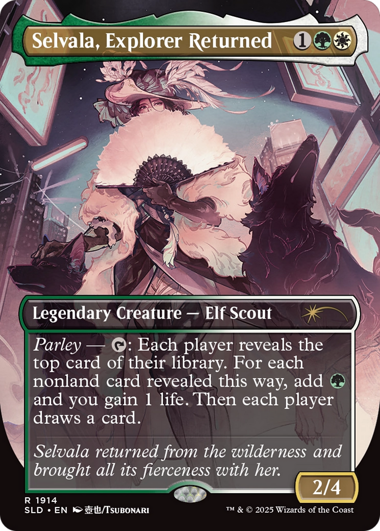 Selvala, Explorer Returned (SLD-1914)  - Secret Lair Drop (Borderless)
