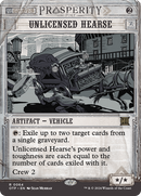 Unlicensed Hearse (OTP-064)  Foil - Breaking News: (Showcase) (Borderless)