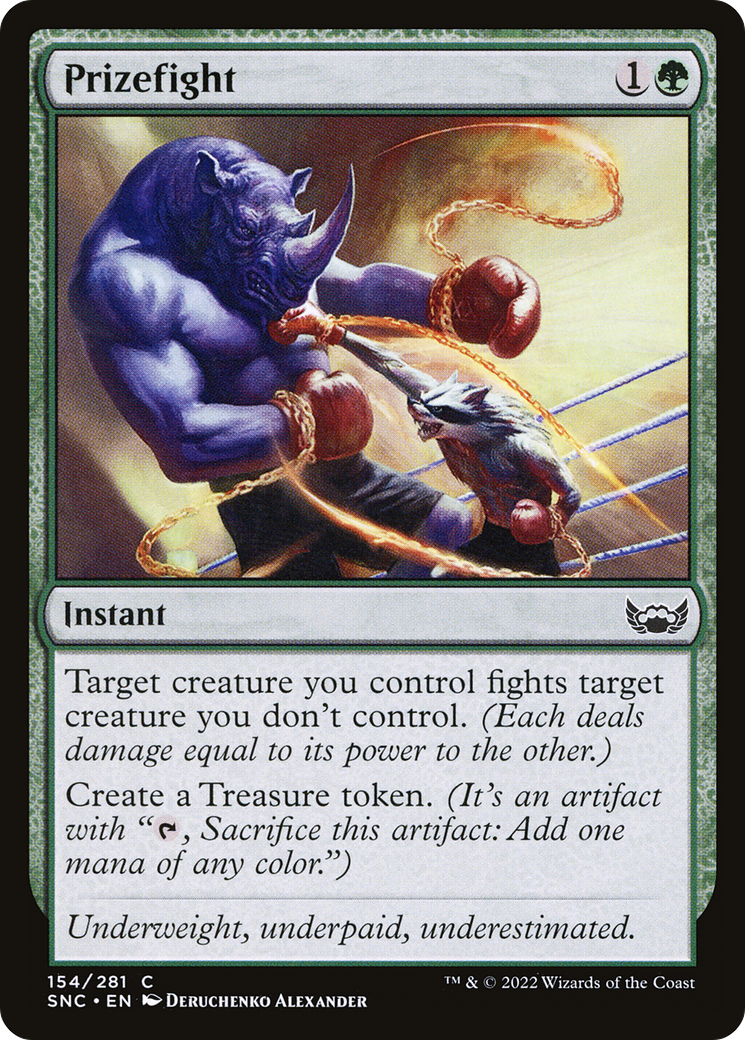 Prizefight (SNC-154)  Foil - Streets of New Capenna