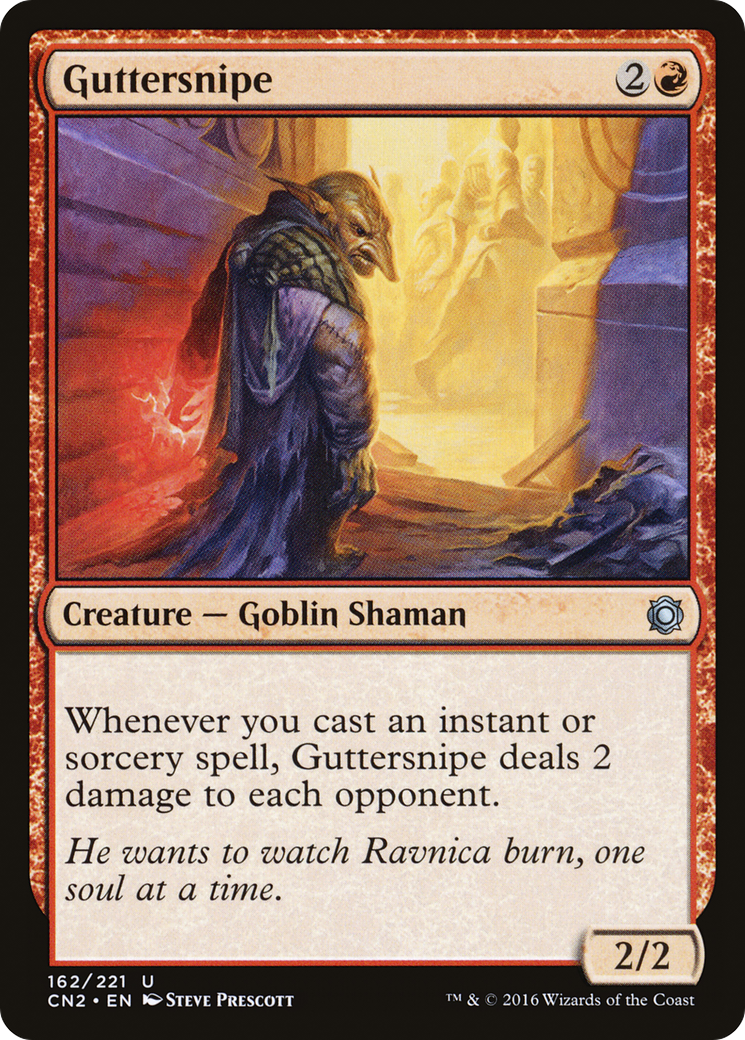 Guttersnipe (CN2-162)  Foil - Conspiracy: Take the Crown
