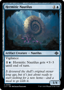 Hermitic Nautilus (LCI-058)  Foil - The Lost Caverns of Ixalan